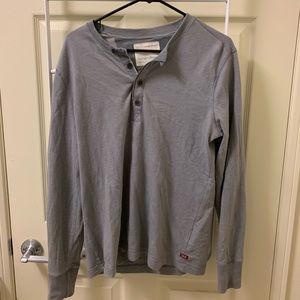 Banana republic gray Henley in size small